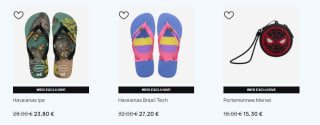 15% korting op alles + gratis verzending bij Havaianas