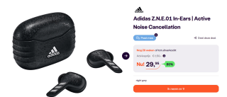 Adidas Z.N.E 01 ANC - In-ear koptelefoon voor €29,95 bij Ibood