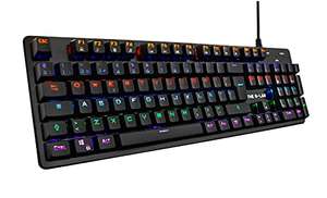 The G-Lab Keyz Carbon V3 Teclado Mecánico Gaming de Alta Precisión - Interruptores Azules. Por 28,89€