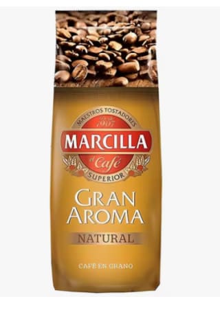 Marcilla Café Natural En Grano 1 kg por 7.77€