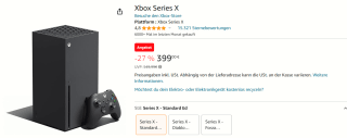 Microsoft Xbox Series X Console (1 TB) voor €405,70 bij Amazon