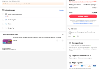 Whiskas Comida Húmeda para Gatos Adultos Selección Pescados en Gelatina 4x12x85g a solo 14,72€