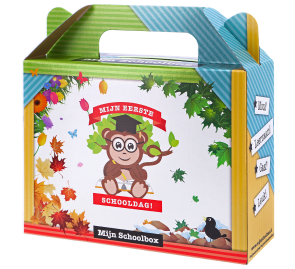 Gratis goodiebox als je in naar groep 1 gaat of hier al in zit bij Mijn Schoolbox
