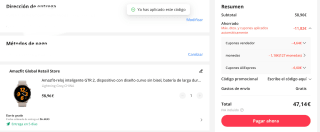 Amazfit-reloj inteligente GTR 2 por 48,32€