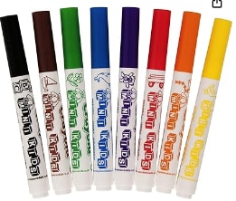 Paquet de 8 feutres Lavables Crayola Mini Kids à 2,57€