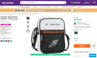Shoulder Bag da Mormaii, modelo MOR156 - R$ 69,99