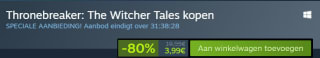 Thronebreaker: The Witcher Tales voor €3,99 via Steam