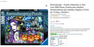 Puzzle: Halloween 2, Star Line,1000 Piezas marca Ravensburger por 7,67€