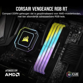 Corsair Vengeance RGB RT 16GB(2x8GB) voor €32,12 bij Amazon