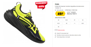 Zapatillas de Hombre PUMA RS-Dreamer por 44.99€
