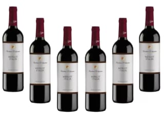 6 Botellas Vino Tinto D'Aquino 750ml por $439 en Costco