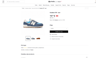 Zapatillas NEW BALANCE Sneaker 574 por 19,99€