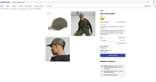 Gorra Puma Verde Hombre a tan solo 8,99€