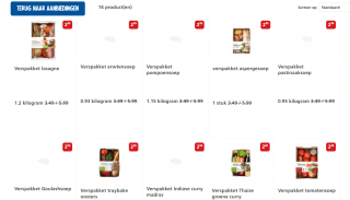 Alle Soep & Maaltijdpakketten voor €2,99 bij Jan Linders