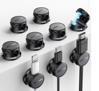 9 Unidades Clip de cable ajustable magnético y adhesivo JOYROOM por solo 7,64€