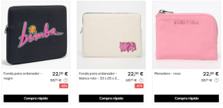 Bimba y Lola hasta 70% descuento precios locos