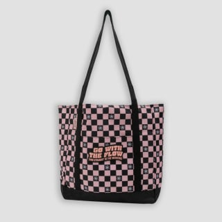 Bolsa de tela tote bag - Go with the flow (Recogida en tienda gratis) por 8,48€