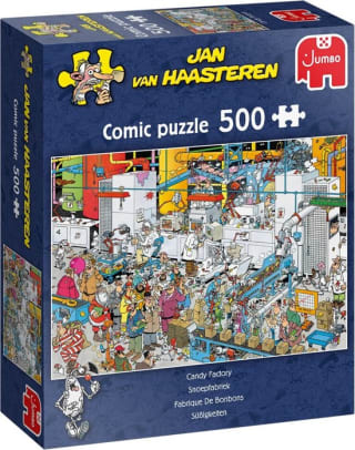 Jan van Haasteren Snoepfabriek 500 stukjes puzzel voor €9,99 bij Bol