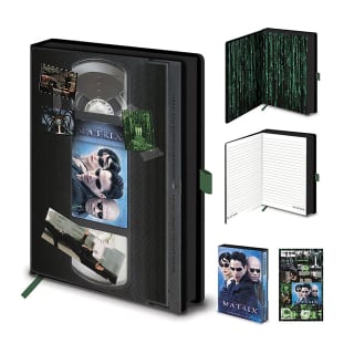 Cuaderno A5 Premium Matrix VHS Pyramid International por 6,50€