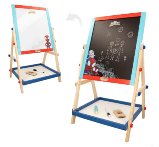 Pizarra de caballete infantil 2 en 1 por 21.71€