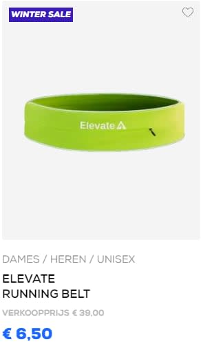 Tot 91% korting in de sale van Runningxpert