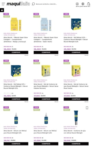 -20% de Descuento en Alma Secret .