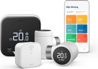 Tado Slimme Thermostaat X startpakket + 2 radiatorknoppen voor €198169 bij Bol