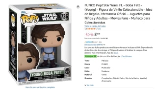 Funko POP! Figura joven Star Wars Boba Fett por 8€