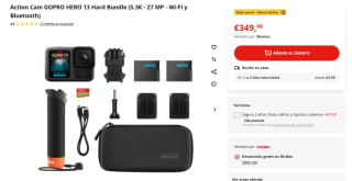 Action Cam GOPRO HERO 13 Hard Bundle por 349,99€