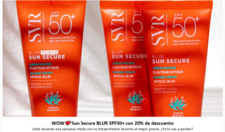 20% Dto en la gama Sun Secure BLUR