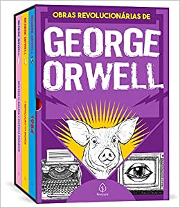 Box de Livros: As obras revolucionárias de George Orwell com 3 Volumes - R$ 20,99
