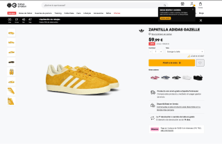 Zapatillas ADIDAS Gazelle por solo 59,99€