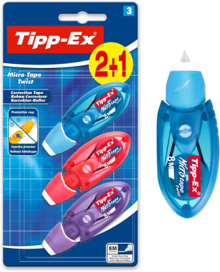 9 BIC Tipp-Ex Cinta Correctora de Bolígrafos por 9,90€
