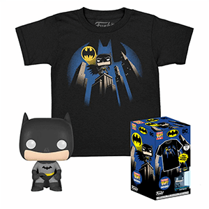 Pack Camiseta y Pocket POP DC: Batman: Talla M por 9,99€