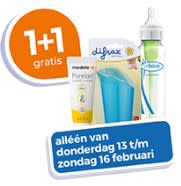 1+1 gratis op A-merk baby en mama accessoires bij Trekpleister