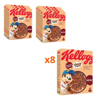 Pack 8 x 375grs de Choco Krispies Cereales de chocolate sabor Avellana por 11.99€
