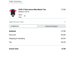 Camiseta Nike Barcelona 2016-2017 por solo 8,99€