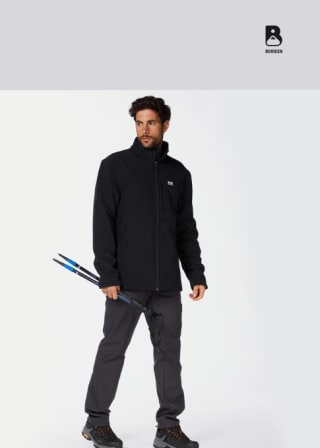 Chaqueta Softshell Boriken de Montaña de Hombre por 14,99€