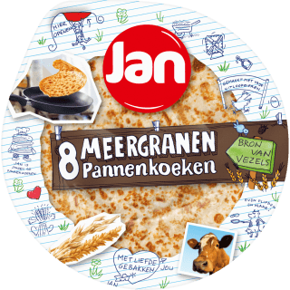 Jan pannenkoeken of poffertjes Pak 8 of 38 stuks voor €1,19 bij Dirk