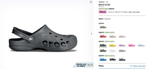 Diverse Crocks vanaf €25