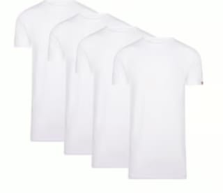 Diverse 4-packs T-shirts en een 5-pack hemden van Cappuccino Italia voor €22,91 dmv code bij Secretsales