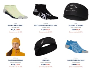 Hasta 30% dto Adicional en Asics Outlet