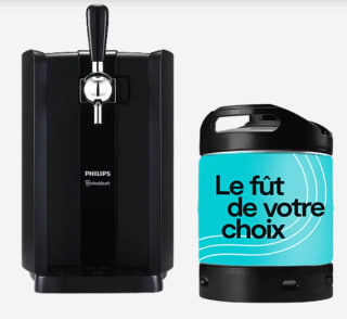 Pack Tireuses à bière + fûts de 6 litres PerfectDraft à 175€
