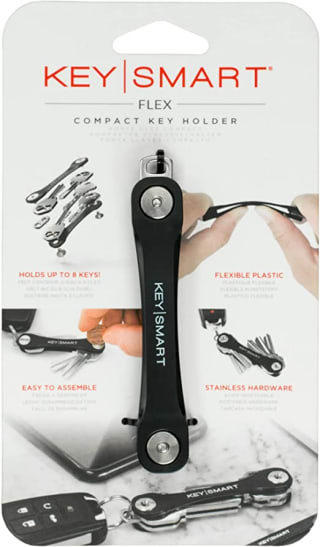 KeySmart Flex Sleutelhouder Zwart voor €6,29 bij Amazon