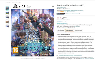 Videojuego para Ps5 Star Ocean The Divine Force por 29,81€