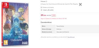 Videojuego A Space for the Unbound Nintendo y PS5 a 29,95€