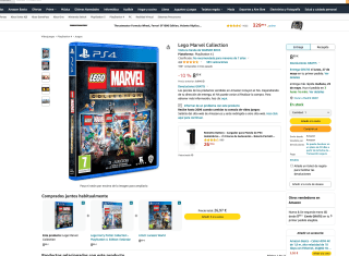 Lego Marvel Collection PS4 por solo 8,99€