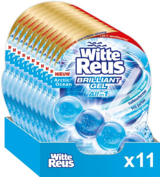 Witte Reus Toiletblok Brilliant Gel Arctic Ocean en andere toiletblokken voor €10,71 bij bol.com