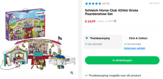 Schleich Horse Club 42466 Grote Paardenshow Set voor €24,99 bij Smyths Toys