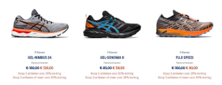 Tot 30% korting in de Asics dagdeal